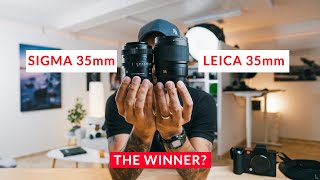 Leica summicronsl 35mm f2 vs Sigma 35mm f2 iseries [upl. by Marnie]