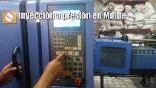 Machinplast proceso de maquina inyectora de plástico [upl. by Bruis]