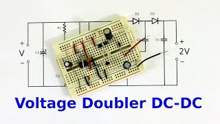 DC to DC Voltage Doubler with 555 Timer [upl. by Naxor]