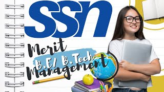 SSN Merit Management Admission 2024  Helpline  Tips for Applying  Cut Off 170 180 190 [upl. by Felecia]