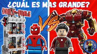 Hulkbuster Vs Daily Bugle  Cuál es mejor  Minifigs And Bricks [upl. by Eneleahcim]