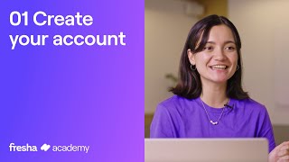 How to create an account – Fresha Academy [upl. by Gabel269]