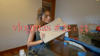 vlogmas 22 e 23 shopping [upl. by Aynek]