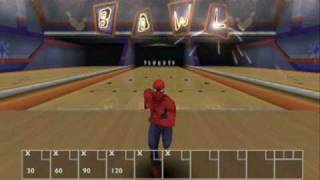 SpiderMan The Movie  Pinhead Bowling All Strikes [upl. by Corry]