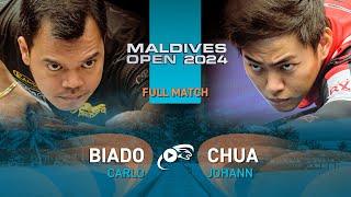 BIADO vs CHUA ▸ Maldives Open 2024 [upl. by Nirual]