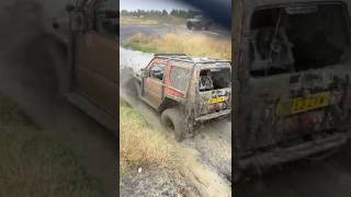 Bogged down to the axels at frickly off rd jimnylife offroad jimny mud jimnyoffroad jimnystyle [upl. by Almap]