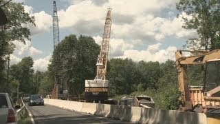 Route 147 construction to impact local economy [upl. by Ithnan]