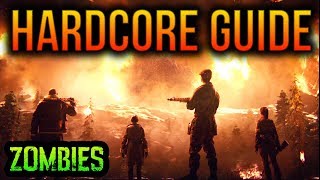 ULTIMATE FINAL REICH HARDCORE EASTER EGG GUIDE EASY TUTORIAL WW2 ZOMBIES EASTER EGG WALKTHROUGH [upl. by Maeve]