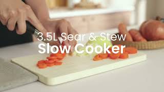 Morphy Richards Sear amp Stew 35L Slow Cooker [upl. by Rivard]