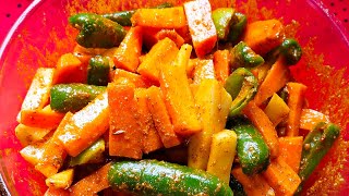 Muli Gajar Ka Achar  Achar RecipeCooking Channel [upl. by Ydisac460]