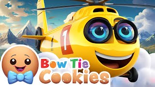 Bingo Song  Counting Helicopters 🚁  Toddler Learning to Count  Bow Tie Cookies 🍪 [upl. by Ahsinuq92]