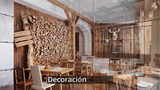 Tendencias en decoración de restaurantes y cafeterías [upl. by Aihsik]