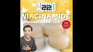 Niacinamide Organic Whitening Soap20X Effect Only ₱59 pesos [upl. by Jobye]