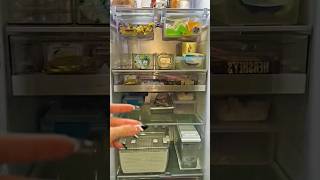 Fridge restock ASMR restock satisfying refill fridge [upl. by Ahcsim]