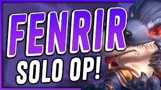 HOW TO PLAY FENRIR SOLO AGAINST BIG MAGE  SMITE Ranked Conquest [upl. by Baum]