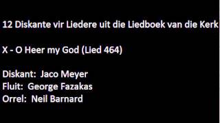 O Heer my God Lied 464  Diskant Jaco Meyer [upl. by Lebasile40]