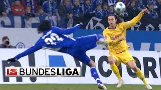 Scissor amp Bicycle Kicks  Top 10 Best Acrobatic Goals [upl. by Arahsak]