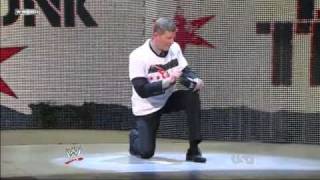 John Laurinaitis Botches His Line  WWE Monday Night Raw 20111226 [upl. by Idolla]