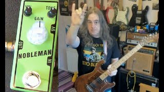 tone city nobleman overdrive demo [upl. by Kinsley448]