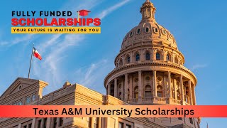 Texas AampM University Scholarships [upl. by Aniaj361]