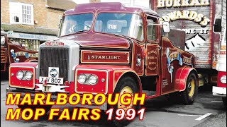 Marlborough Mop Fairs 1991  A film by Ian Philpott [upl. by Terces]