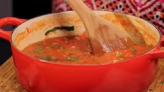 How to Make Tomato Sauce From Fresh Tomatoes  Italian Cuisine [upl. by Lindholm]