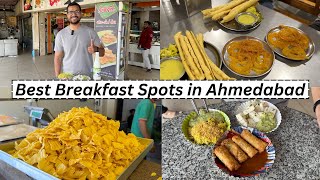 Best Breakfast Spots in Ahmedabad  Jalebi Fafda Khaman Sev khamni and more [upl. by Penn]