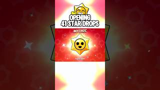 41 Star Drops ⭐️❤️‍🔥 brawlstars gaming shorts [upl. by Allisurd]