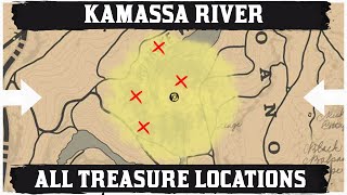 All Kamassa River Treasure Map Location [upl. by Dudden]