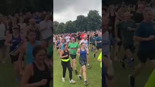 Bushy parkrun was going hard😂 foryou london [upl. by Aisitel]