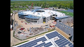 Gahanna Lincoln High School Construction Update May 2024 [upl. by Dranel]