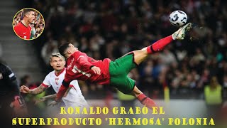 RONALDO GRABÓ EL SUPERPRODUCTO quotHERMOSAquot POLONIA [upl. by Ermina628]