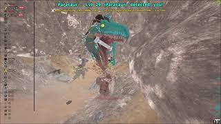 ARK Official PVP  N1S  wipe blue cave Highlights 50 [upl. by Nirraj874]