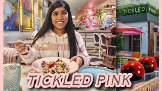 Tickled Pink DLF Avenue Saket  Most Instagrammable Cafe in Delhi instaworthy [upl. by Lora]