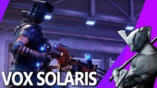 Warframe Vox Solaris Quest All Dialogue and Cinematics [upl. by Wailoo]