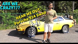 Porsche 924 Swap plans and LS 944 Progress [upl. by Klayman]