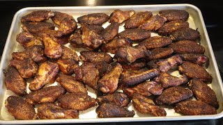 Smoked Chicken Wings On The Oklahoma Joes Highland [upl. by Louls]