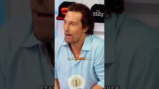 Matthew McConaughey’s Impression of Martin Scorsese 😂😂😂 shorts acting funny podcast [upl. by Ogires]