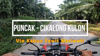 Puncak  Cikalong Kulon Cianjur Via Mariwati  Jalur Alternatif paling sepi [upl. by Jarvis431]