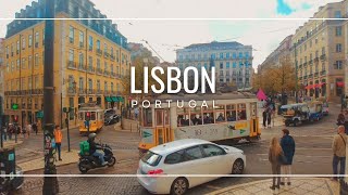 Lisbon Walking Tour  Chiado Lisbon PORTUGAL 🇵🇹 [upl. by Georglana]