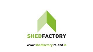 How to install a metal shed from Shed Factory Ireland [upl. by Rollin]