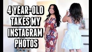 MY 4 YEAR OLD TAKES MY INSTAGRAM PHOTOS  ItsJudysLife Vlogs [upl. by Lisk]