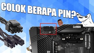 Berapa pin CPU yang harus dicolok ke Motherboard  Penjelasan PIN POWER CPU [upl. by Cristy503]