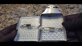 1930s Art Deco Era Ronson Mastercase Lighter amp Cigarette Case Restoration Attempt [upl. by Orman]