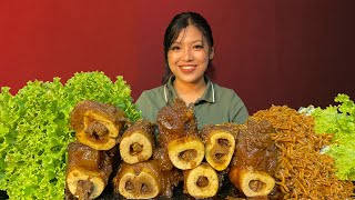 Bone Marrow recipe  Spicy Noodles  Best Noodles [upl. by Jodie]