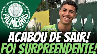 OLHA ISSO PEGOU DE SURPRESA NOTICIAS DO PALMEIRAS [upl. by Einallem764]