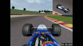 F1 Challenge 9902 Onboard  TV Cams  1999 Minardi M01 at Autodromo Internazionale del Mugello [upl. by Yhtorod]