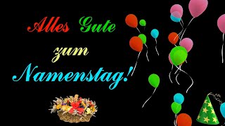 Alles Gute zum Namenstag  Namenstaggrüße zum Versenden [upl. by Leola]