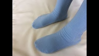 DIY Fleece Socks  tutorial [upl. by Dove]