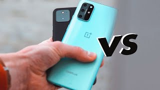 OnePlus 8T vs Pixel 5  Different Priorities [upl. by Thistle]